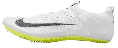 Nike Zoom Superfly Elite 2 Track & Feldschuhe für Herren, Fichte, weiß, elektrisch, 45 EU