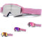 DONGZQAN Skibrille Damen Rosa, Skibrille Brillenträger Damen, Skibrillen Damen Unisex Skibrille Otg Mit Schaumstoffpolsterung, Geeignet für Outdoor-Sportarten (C)
