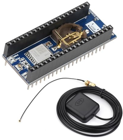 Waveshare L76K GNSS Module for Raspberry Pi Pico, GPS/BeiDou (BDS) / GLONASS/QZSS Support, Supports A-GNSS Function