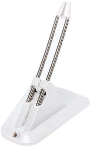 MEETOZ Flexible Mouse Bungee Mouse Cord Management Fixer Holder - White