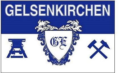 Gelsenkirchen - Wappen Fahne (F13)