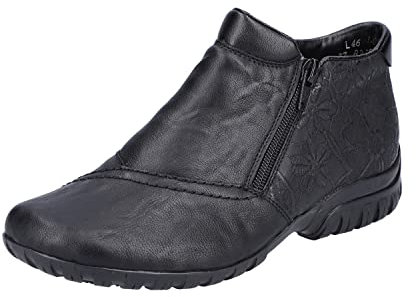 Rieker Damen L46a3 Stiefeletten, Black Black Black L46a3 00, 36 EU