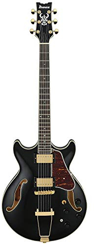 Ibanez Artcore Expressionist AMH90-BK Black - Halbakustik Gitarre