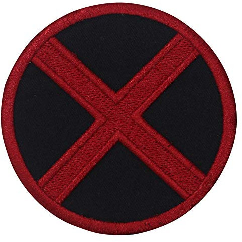 Xmen Red Colorful Logo Embroidered Iron on Patch Sew on Badge for Clothes etc