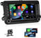 Podofo Android Autoradio für VW Golf 5 6 Polo Seat mit Wireless Apple Carplay, 7 Zoll Touchscreen mit Bluetooth/Android Auto/WLAN/GPS/RDS FM/Canbus + Rückfahrkamera