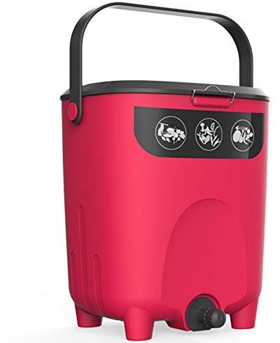 ZXNQ Contenitore per la classificazione dei rifiuti di compostaggio dei rifiuti Alimentari, Contenitore per la Raccolta del Fertilizzante da Giardino Terrazza Terrazza 10 L