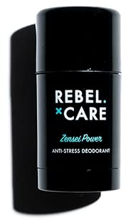 Rebel Care Deodorant Zensei Power 75 ml – 100% natürlich, 3 Monate Schutz, ohne Tierversuche. Die pflanzliche Frische des Salbeis kombiniert mit einem süßen Zitronenunterton lassen dieses Deo