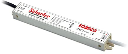 AstraLED - Scharfer - Trasformatore Alimentatore Led Power Supply 24V 18W 30W 45W 60W 100W 150W 300W IP67 impermeabile waterproof per interni ed esterni (45)
