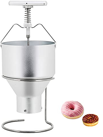 Commercial Doughnut Maker 3L Manual Donut Making Machine Stainless Steel Donut Dispenser with 6 Gear Adjustable Width