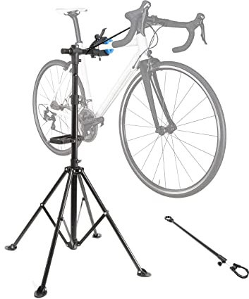 ded Soporte para revisión y reparación de Bicicleta Altura Ajustable Giratorio 360° Caballete Montaje universal Taller Bici. Hasta 30kg