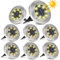 BIAOQINBO Luci Solari Giardino Esterno, Lampade Solare da Giardinos Esterno, Faretti LED Solares Luci Terra Giardino per Vialetto Scala Paesaggio Strade
