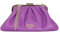 Love Moschino Borsa da donna viola con catena metallo dorato Heart logo UNI
