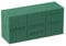 Oasis® Premium MaxLife Steckschaum Ziegel, 10er Box - Frischblumensteckschaum speziell für große & schwere Blumen, Blumensteckschaum, Steckmasse, Steckmoos zum Basteln und Gestalten von Gestecken