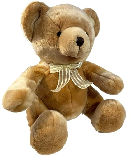 alles-meine.de GmbH XXL Kuscheltier - Teddybär - 54 cm - Plüschtier Baby Kleinkinder Kinder Schmusetier - Teddy Bär Plüschbär mit Schleife Hochzeit verliebt - Russ Berrie