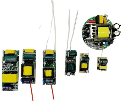BSAXITHZB 1 Stück eingebauter LED-Konstantstrom-Stromversorgungstreiber-Trenntransformator 30W20 Downlight-Scheinwerfer-Vorschaltgerät, nackte Platine (Color : 8-12W)