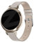 Bandz Lederarmband 'Classic' - Echtlederarmband 14mm passend für Garmin Lily 2 (nur zweite Version) - Beige