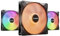 be quiet! Light Wings LX 140 mm PWM High-Speed Fan, Includes 3 Fans, Illuminated Hub and Frosted Fan Blades, Many Colours and Effects, ARGB Cable with Option for Series Connection