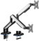 Aisens Soporte de Mesa RGB Gaming Contrapeso Giratorio e Inclinable para Monitor/TV 9Kg de 17-32