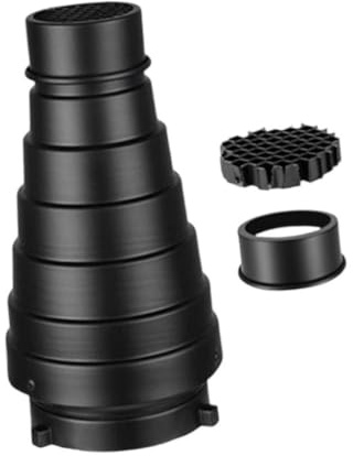 BWOFJGWH Kit Snoot Ottico, Accessori a Griglia a Nido d'Ape, Filtro Colore per Interni, Viaggi, Fotografia, Video, Artisti, Modellazione, Luce, Style a
