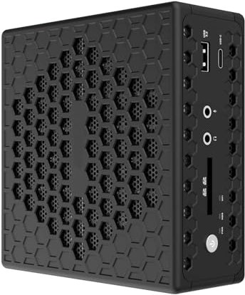 EXTREMEBIT Mini PC Computer Assemblato Nano Desk, Processore Serie N100, Memoria Ram 16GB DDR5, Disco SSD 1TB, WiFi, Bluetooth, Win 11 Pro