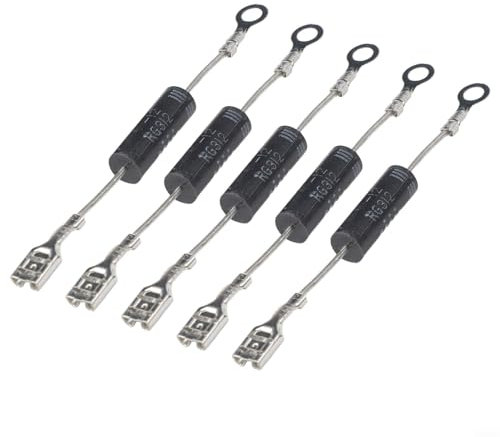 CL0112 Lot de 5 diodes micro-ondes unidirectionnelles 12 kV pour l'efficacité des appareils ménagers