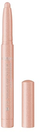 L'Oréal Paris Creamy Eyeshadow Stick Le Shadow Stick 020 Rose Lights | Transfer and Smudge-Resistant, Smooth Buildable and Blendable Formula, Pigmented Colour Shadow