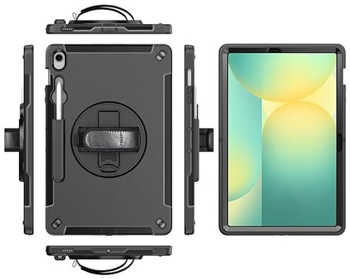 eSTUFF Galaxy Tab S10+/S9FE+/S9+ Ohio Defender Case with Hand, ES68105003-BULK