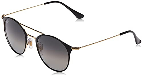Ray-Ban Unisex Rb3546 Brillengestelle, Schwarz (Gold Top Black/Grey Gradient), 49 EU