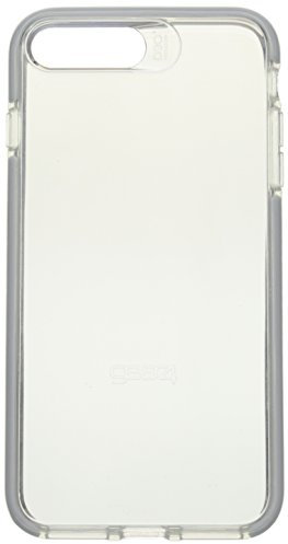 GEAR4 Piccadilly Designed for iPhone 7+/8+ Case, Advanced Impact Protection by D3O - Silver