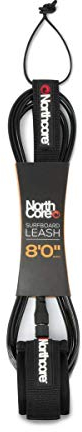 Northcore 6mm Surfboard Leash 8'0'' (Black)