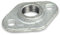 Temperguss Gewindefittings Gewindeflansch rechteckig IG 1 1/4'' Lochabstand 90mm DVGW zertifiziert