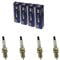 4x BERU Zündkerze Zuendkerze ULTRA TITAN UPT11P Set / 4-Zylinder