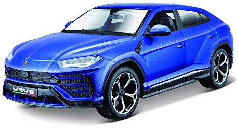 Maisto Maisto-1/24 Kit Metall Lamborghini Urus Auto, M39519, Blau