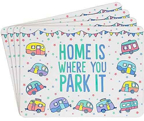 Home is Where You Park It - Caravan Placemats