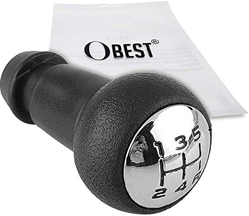 OBEST Auto Schaltknauf für peugeot 106 206 306 406 107 207 307 407 308 309 Citroen C1 C2 C3 C4(Mit Handtuch)