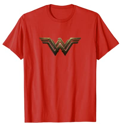 Wonder Woman Gold Logo T Shirt T-Shirt