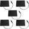 WMYCONGCONG 5 PCS 2.1x5.5mm DC Male Connector 6x1.5V 12V AA Battery Holder Case Box with On/Off Switch