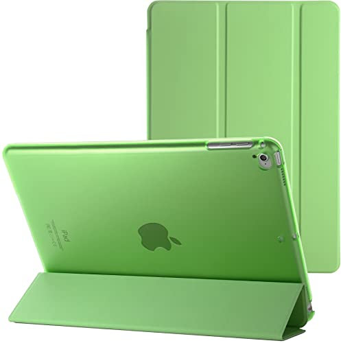 Funda inteligente para Apple iPad 9.7 2017 5ª generación A1822 A1823 con encendido y apagado magnético automático (verde)