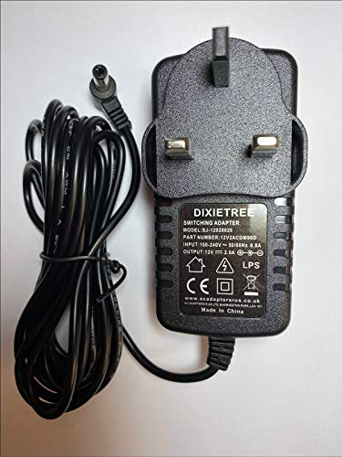DIXIETREE 12V 2A AC-DC Adapter Power Supply for Linksys Velop WHW01 Router