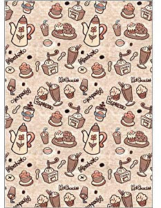 Mani Textile Tapis de Cuisine Espresso