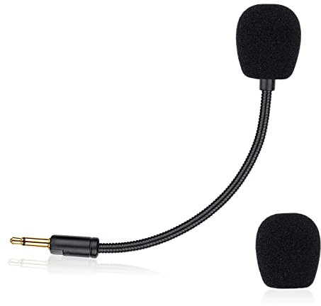 Microphone Replacement for Razer Kaira Pro Wireless Gaming Headset, Omnidirectional Detachable Mic Boom Works on Xbox One, Xbox Series X & S, PS5, PS4, PC, Mac