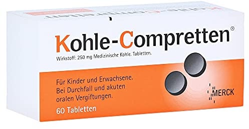 Kohle-Compretten Tabletten 60 Stück