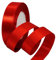22m Satinband Geschenkband Rot 20mm Breit,Seidenband Rot Dick Schleifenband Satin Dekoband Geschenkverpackung Deko Band Stoffband für Halloween Weihnachten Hochzeit Taufe Geburtstag DIY-Handwerk