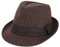 XGOPTS Jazzhut Winter Gangster Filzhut Elegant Klassisch Kappe Atmungsaktiv Outfit Fedora-Hut Herren Vintage Herrenkappe breite Krempe Zylinder Outdoor Streifen Herrenhut Herbst Karneval Gentleman