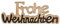 Schriftzug Weihnachten aus Holz Frohe Weihnachten | Weihnachtsdeko schwarz Natur | Deko Schrift