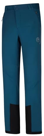 LA SPORTIVA Herren Funktionshose Skitourenhose Outdoorhose Orizion Pant M, Farbe:Schwarz, Hosengröße:M, Artikel:-639907 Storm Blue/Cloud, Länge:Regular