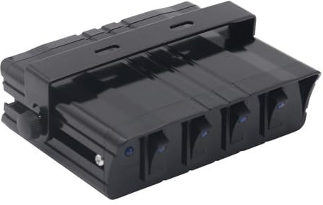 Csnbfiop Interruttore a levetta per auto a 4 marce, con retroilluminazione a LED, facile da usare, interruttore auto, barche