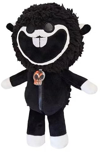Kouipoie 14 Zoll Critters Plüschtiere, Funny Nightmare Chops Plush Toy, Weihnachten, Halloween und Geburtstage für Gaming-Fans! (Baba Ziegen)