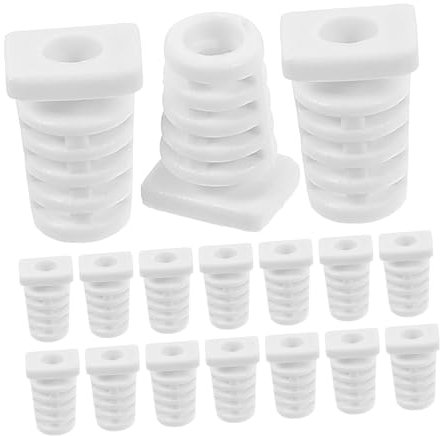 GARVALON 100stücke Teiliges Kabelverschraubungen Strain Relief Spiral Kabelverbinder Kabelschutz Weiß Für Draht Kabelschutz Einfache Montage Robust Und Langlebig