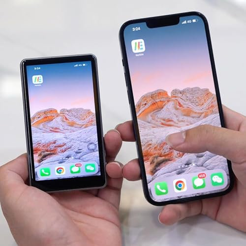 Pantalla inalámbrica para monitor de selfie con teléfono magnético, uso de pantalla en tiempo real para selfie, vlog, transmisión en vivo, TikTok, Instagram, YouTube, monitor de pantalla para iPhone y